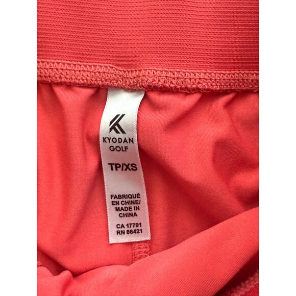 Kyodan Golf Pull On Skort Skirt XS Colorful Stretch Polyester - Picture 3 of 5
